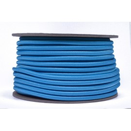 BORED? PARACORD! Neon Turquoise 3/16" Shock Cord Marine Grade Shock/Bungee/Stretch Cord 3/16 inch x 100 feet Several Colors - Made in USA