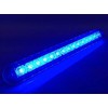 MARINE BOAT BLUE LED STRIP LIGHT 23LM FLUSH MOUNT 12V 3W IP67 4500K 7.9"X0.9"