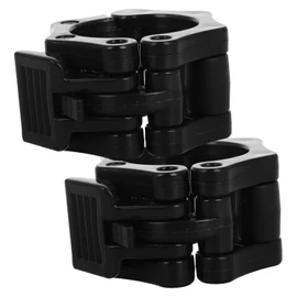 Sosoport 2pcs Slip Barbell Clamps Sturdy Weightlifting Clips for Secure Training Material Gym Accessories for Bench Press and Weightlifting