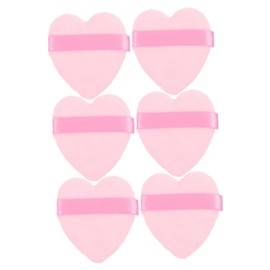 DOITOOL 6pcs Makeup Foundation Sponges Blending Applicator Puff for Loose Powder Finishing Soft Stylish Gentle for Home Travel Use for Beginners