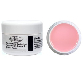 World of Nails-Design BasicLine UV-Gel Aufbaugel rosa milchig 30 ml, Babyboomer Look