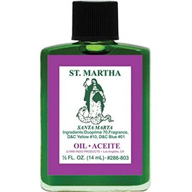 (6Pack) Indio Products Spiritual Anointing Oil- ST Martha 1/2oz