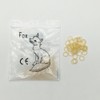 Angzhili 1 Pack(100pcs) Dental Orthodontic Elastic Rubber Bands Disposable Orthodontic