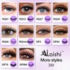 AILAISHI Fluffy False Eyelashes Kit With Bond, Seal and Tweezer,