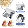 JAKOUE Right-Handle Stainless Steel Popcorn Scoop, Commercial Popcorn Machine Supplies,