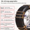 Aramox Snow Chain Car Anti Slip Tire Chains Cables Anti