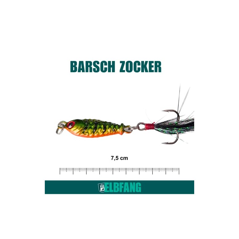 4 Perch Gambler Mini Pilker Wobbler Perch Fishing Accessories