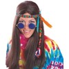 Rubie's Headband with Feathers, multi-coloured