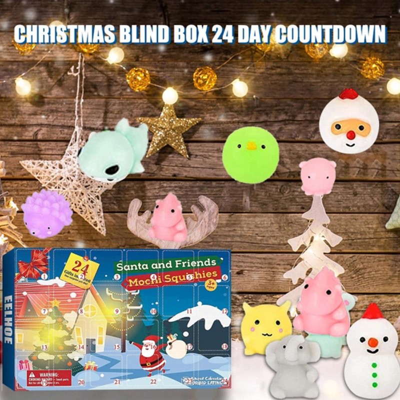 2021 Christmas Advent Calendar 24 Days Countdown Calendar Blind Box