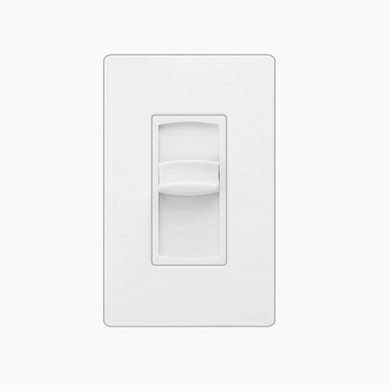 OSD Screwless 300W Impedance-Matching Slider Volume Control, White SLS300