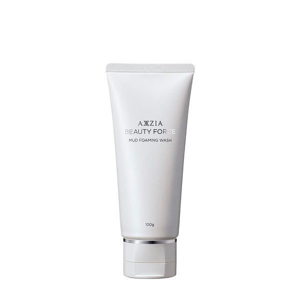 Axisia (AXXZIA) Beauty Force Mad Foaming Wash 3.5 oz (100 g) | Facial Cleansing Foam, Mud Cleanser, Pores