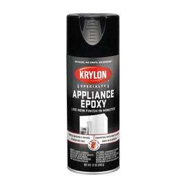 KRYLON K03206007 Appliance Epoxy Paint, Aerosol, 12 Oz., Black - 1028222