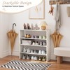 X-cosrack 2 Pack 2-Tier Shoe Rack Organizer for Closet, Expandable