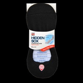 Sox & Lox Buy Sox and Lox Ladies Sports Cushioned Hidden Socks Black Size 3 to 9 Online