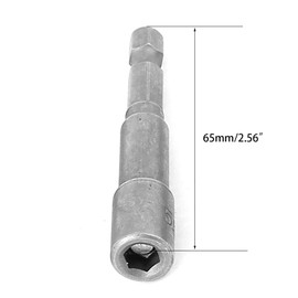 TA-VIGOR 3Pcs 5.5mm Magnetic Nut Setter Driver Drill Bit Set, 1/4 inch Hex Shank Quick Change, 65mm Length Metric Nut Driver Set for Woodworking, Machine Maintenance, Auto Repairing, Furnitures