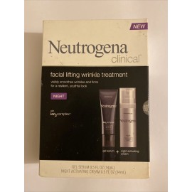 Neutrogena Clinical Facial Lifting Wrinkle Night Treatment With Ion2 Complex