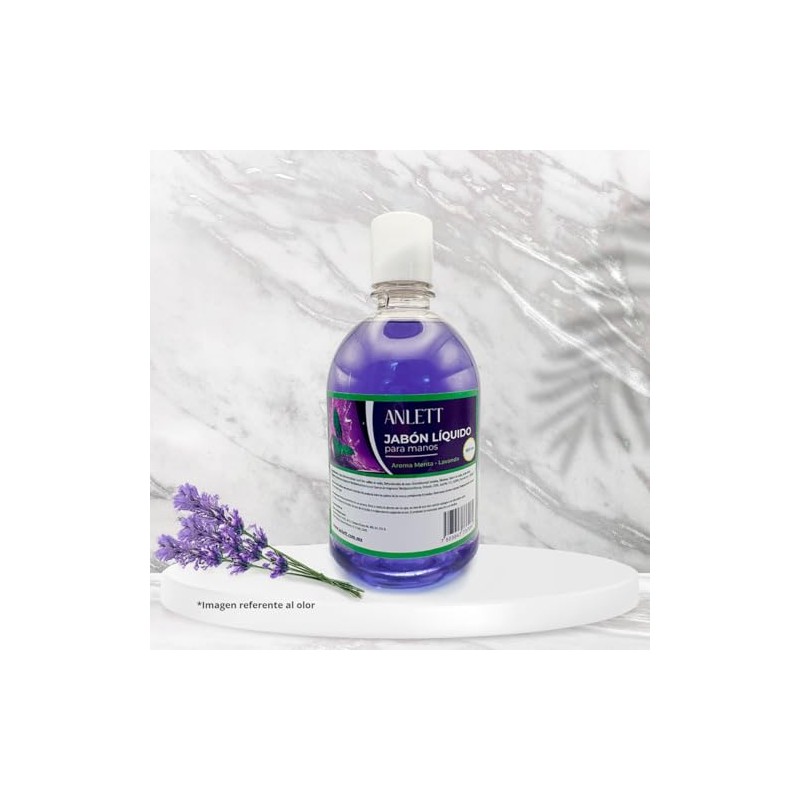 Jabón Líquido para Manos Aroma Lavanda Anlett 500ml