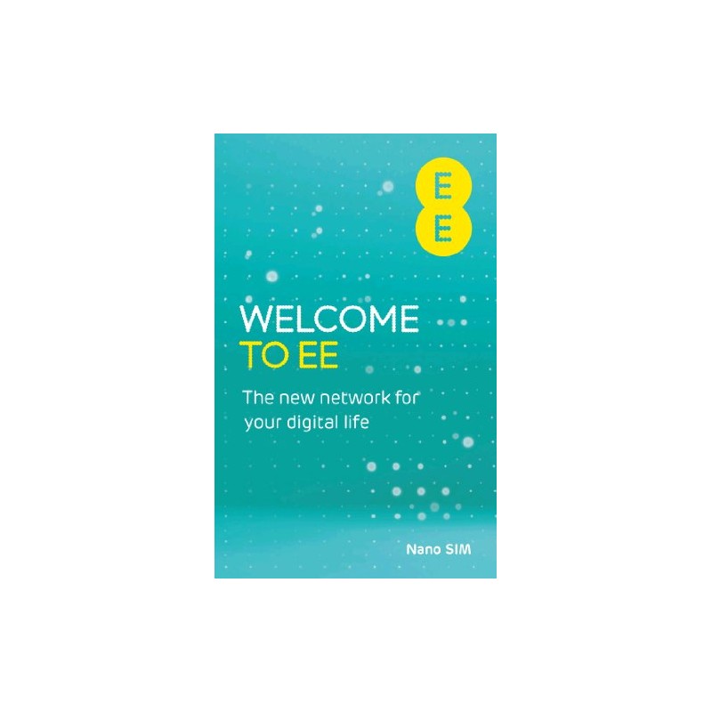 EE Nano SIM Card (3G/4G Compatible)