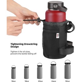 KEMIMOTO Bicycle Bottle Holder, Drink Holder Bicycle, Water Bottle Holder, Drink Holder for Prams, Water Bottle Holder Bicycle for MTB, Road Bikes, Wheelchair