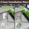 Solar Step Lights for Outside 6-Pack - LED Solar Stair