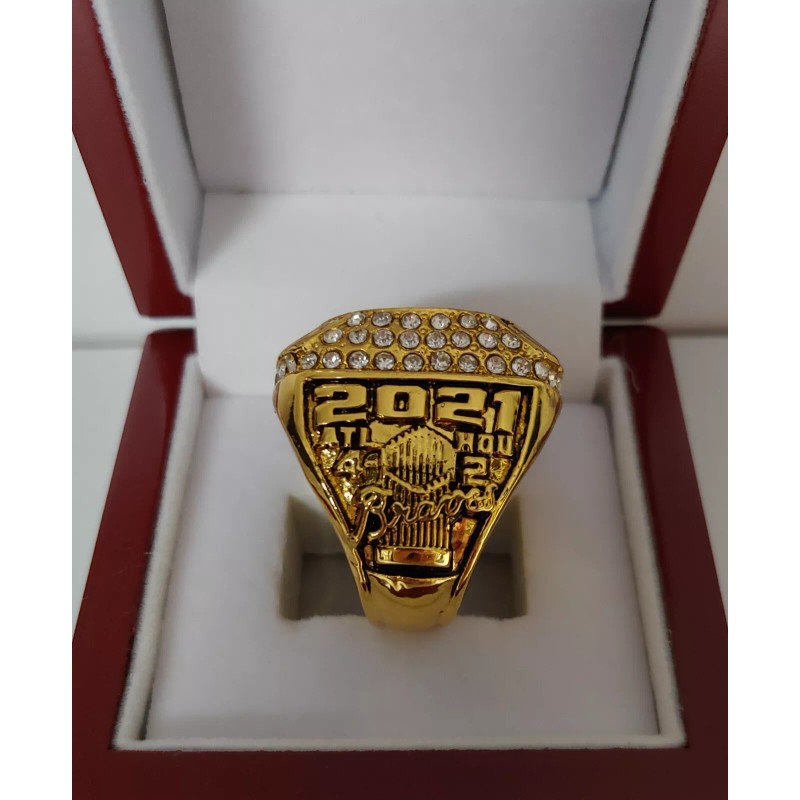 Freddie Freeman - 2021 Atlanta Braves World Series Ring With
