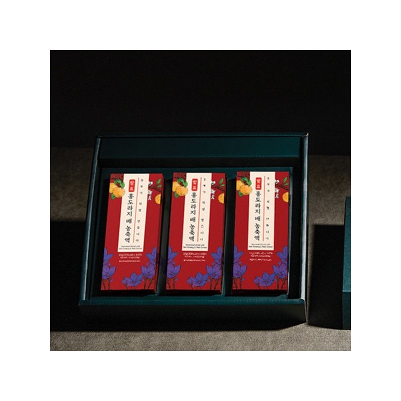 청숨3중3포 발효 홍도라지 배 농축액 선물세트 3호 Fermented Hong Doraji