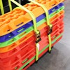 Autofonder 4pcs 1-1/2 x 15 ft Heavy Duty Ratchet Cargo