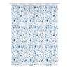 Kleine Wolke Shower Curtain, 100% PEVA, Blue, 180x200 cm