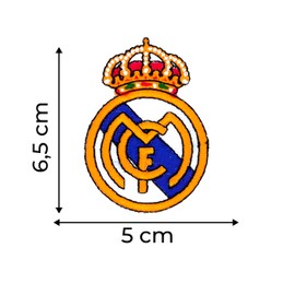 Gemelolandia Spanish Team Badge Fabric Patch White - Limited Edition - 5 x 6.5 cm - Ideal for Backpacks and Clothing