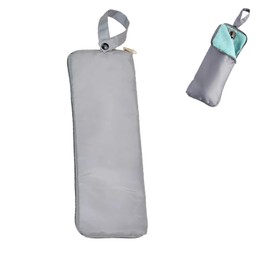 ArrErr Travel Umbrella Bags Non Wet Umbrellas Bags Carrying Case Fiber Interior Sleeve Cover Organizer Zipper Pouch for Windproof Compact Umbrellas Automatic Folding Rain Umbrella Travel Essentials