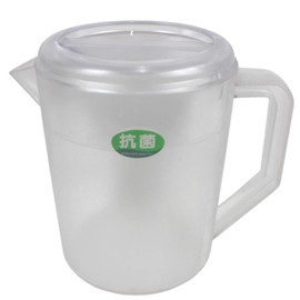 FH70048C Water Pitcher, 3.5 gal (1.5 L), Clear Color, Commercial Use, Antibacterial, Polycarbonate Pitcher, Dishwasher Safe