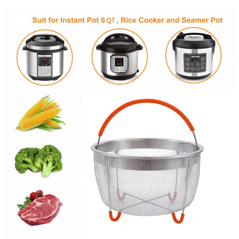 304 Stainless Steel Steam Net Basket Pressure Pot Steam Basket