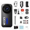 Action Pocket Camera 4K/30FPS Mini Body Camera 30M Waterproof Stabilization