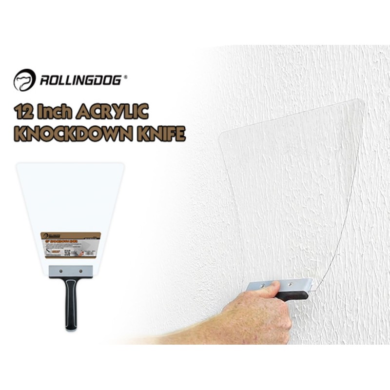 ROLLINGDOG 12 Inch Knockdown Knife - Threaded End Can be