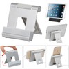 TRIXES Universal Aluminium Tablet Stand Foldable Adjustable iPhones iPads Android