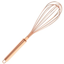 VOSAREA Mini Whisk Small Stainless Steel Whisk Kitchen Tiny Egg Beater with Thick Wire for Cooking ing Blending Ingredients Beating Mixing Sauces (12.97X2.16X2.16 Inch)