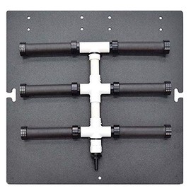 EasyPro DM6 Air Diffuser Manifold with (6) 6" Membrane Diffusers/Self-Weighted Design for Easier Installation / 10 lbs