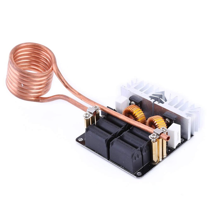 Fafeicy 1000W 20A ZVS Low Voltage Induction Heating Board Module,