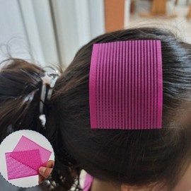 Hair salon parting hairpin front hair fixer face wash makeup pad / 미용실 가르마 헤어핀 앞 머리고정 세안 화장 패드
