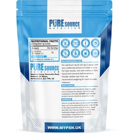 Citrulline Malate Powder 2:1 Non Stim Pre-Workout Supplement, Nitric Oxide Booster Amino Acid Powder L-Citrulline Malate Caffeine Free by Pure Source Nutrition (500g)