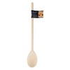 Chef Aid Wooden Spoon, Beige, L, 14 Inch