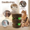 HivaolJoy Kitty Kurlz Cat Toy, Bridge Magic Organ Cat Scratching