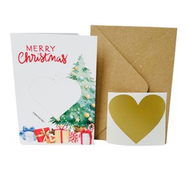 Christmas DIY Scratch Reveal Card - Christmas Morning | Christmas | Scratch Off | Scratch Card | Scratch Reveal | Christmas