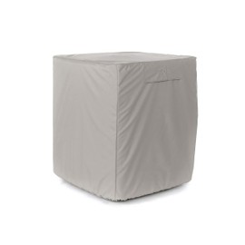 Covermates - Air Conditioner Cover – AC Cover for Outdoor Protection - Water Resistant and Weatherproof - Ripstop Grey