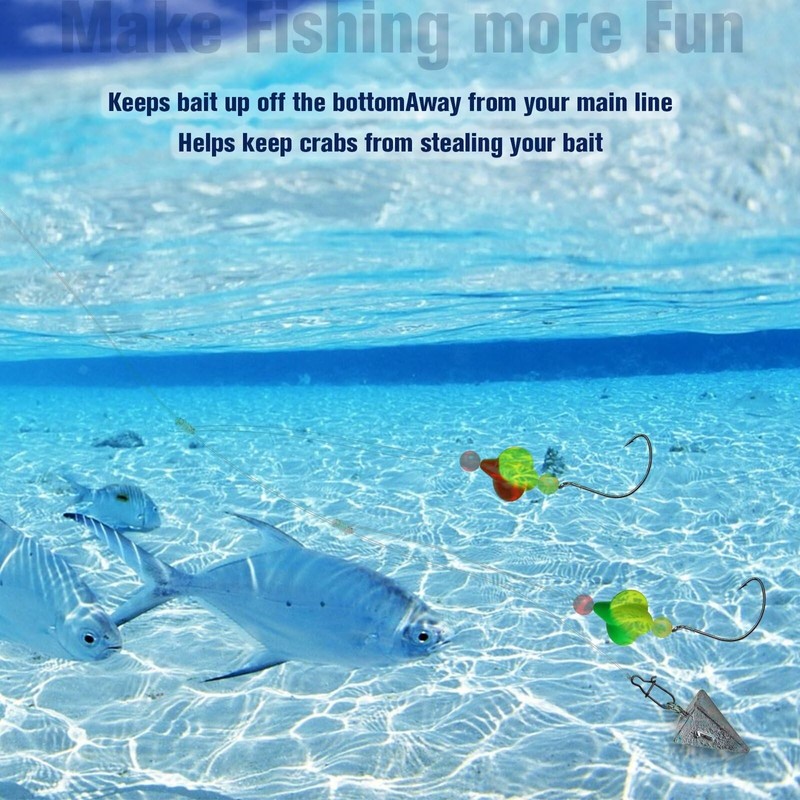 Dovesun Foam Floats Pompano Rigs Fishing Rig Floats Fly Fishing