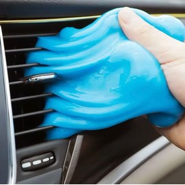 Gel Limpiador de Coche Gel Universal de Detallado Automotriz Limpiador de Polvo para Grietas del Coche Slime Limpiador de Rejillas de Ventilación del Auto Eliminación de Detalles Interiores