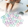 Knitting Stitch Markers Heart Shape Safety Pin Stitch Markers Metal