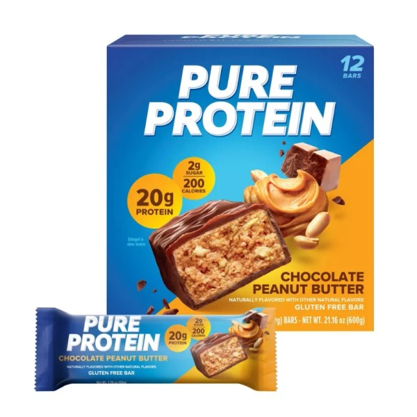 Pursuequality shop Pure Protein 20g Protein Bar - Chocolate Peanut