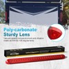 Partsam 2PCS 17 inch Red LED Trailer Light Bar 23