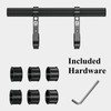 BRCOVAN Carbon Fiber Handlebar Extender Extensions with Alumiunm Alloy Clamp